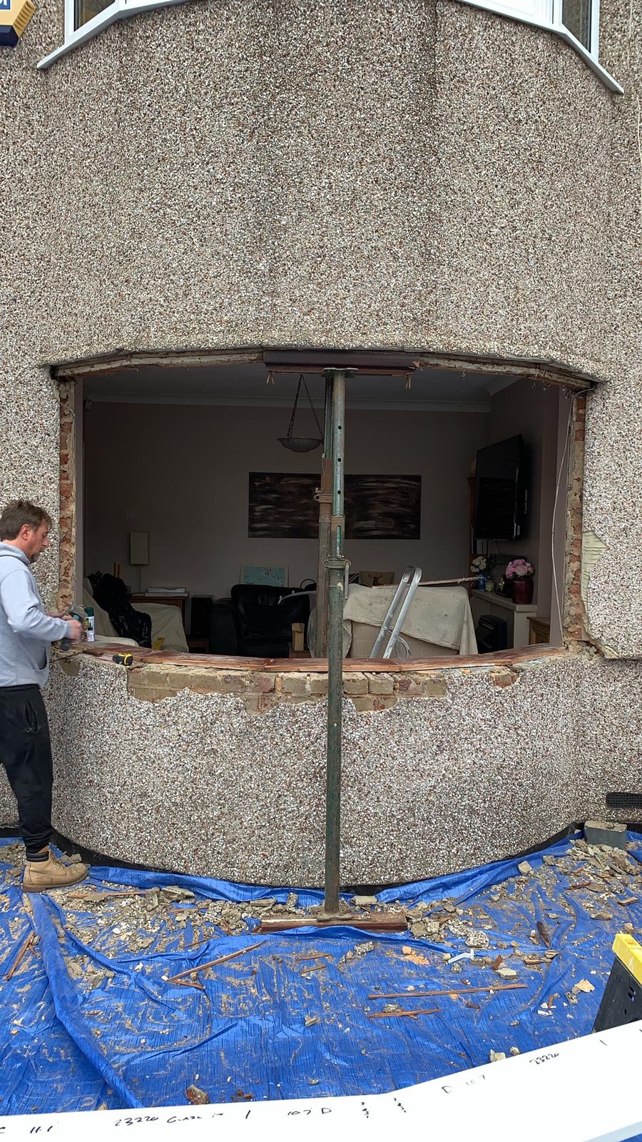 Window installation bexleyheath BEFORE, see below for after…